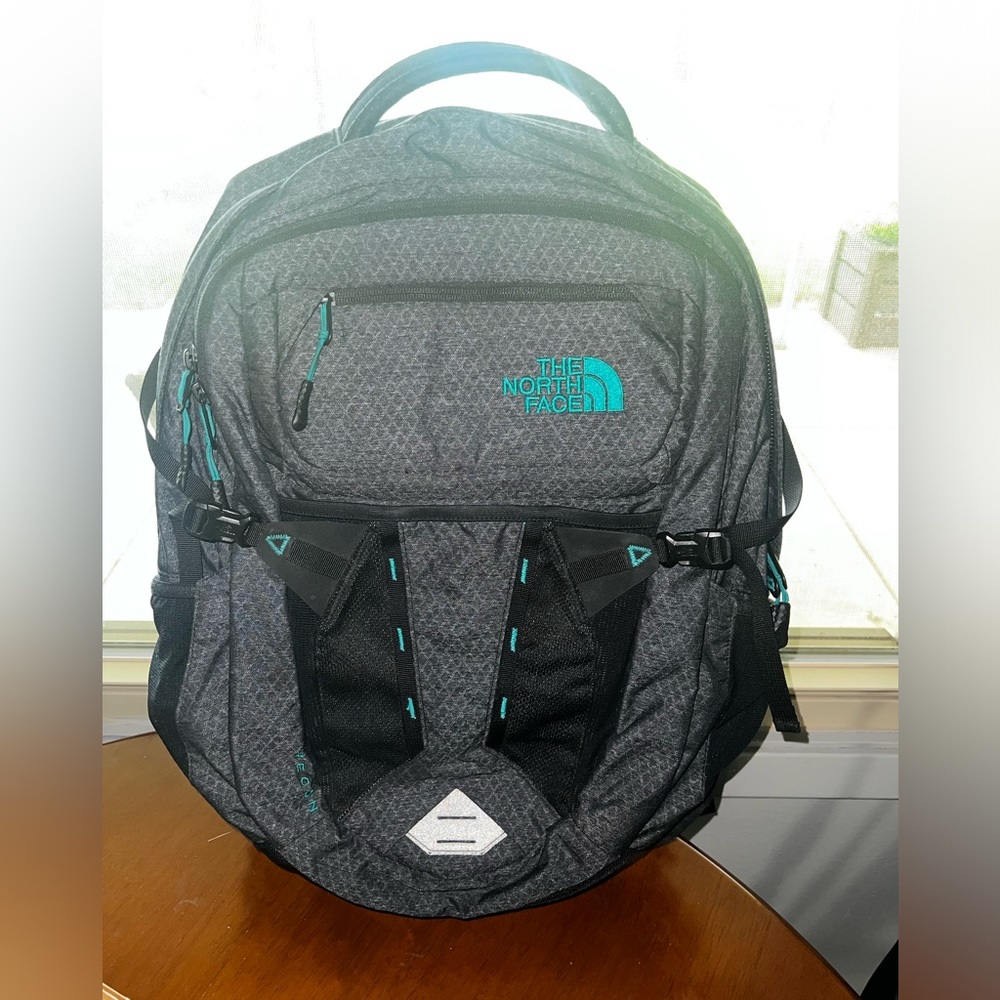 The North Face Backpack - Gray and Teal